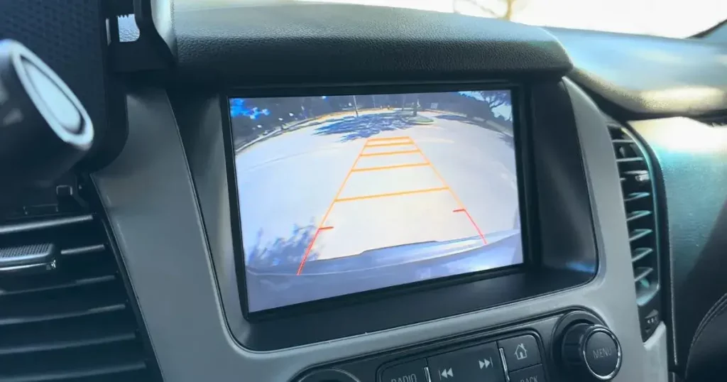 a working rear vision system